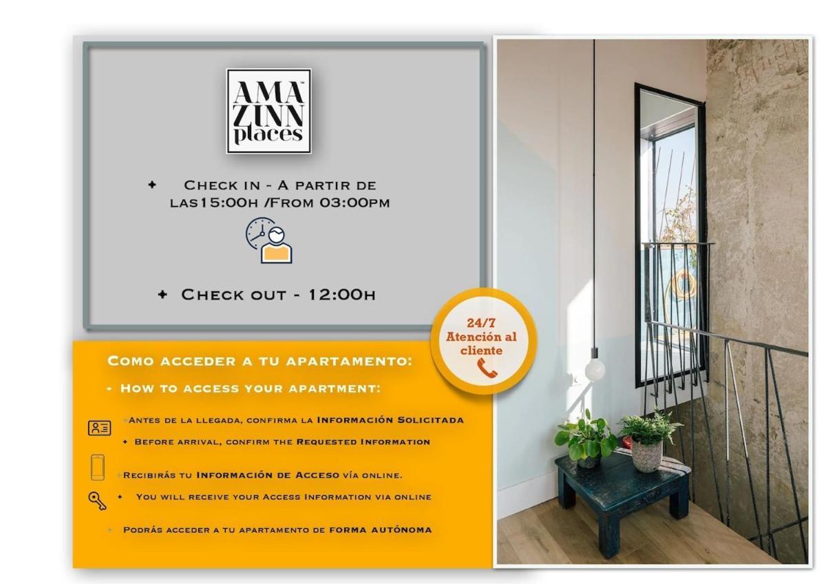 马德里Ap Edificio Gran Via -Quinto Piso Sin Ascensor-公寓 外观 照片